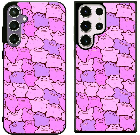 Ditto Pokemon Collage Samsung Galaxy S25 | S25 Plus | S25 FE | S25 Ultra Case