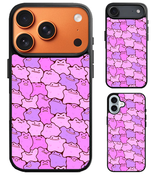 Ditto Pokemon Collage iPhone Air | iPhone 17 | 17 Pro | 17 Pro Max Case