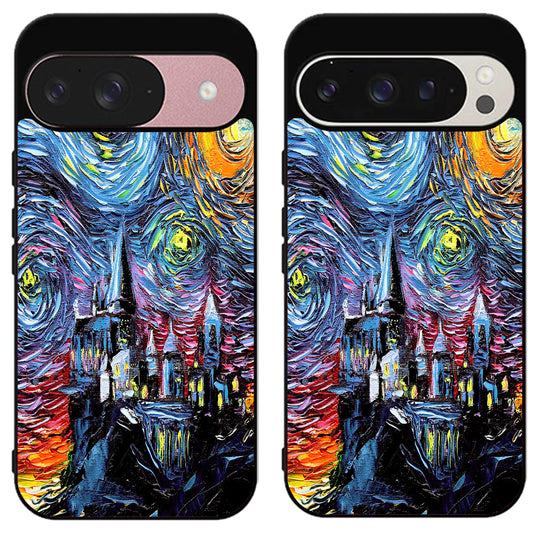 Doctor Who Tardis Van Gogh Google Pixel 9 | 9 Pro | 9 Pro XL Case