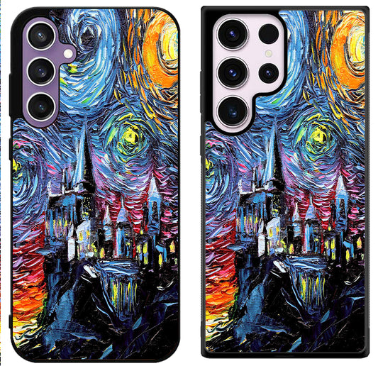 Doctor Who Tardis Van Gogh Samsung Galaxy S24 | S24+ | S24 Ultra Case