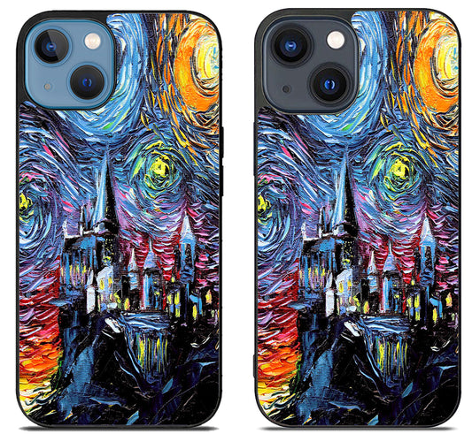 Doctor Who Tardis Van Gogh iPhone 15 | iPhone 15 Plus Case