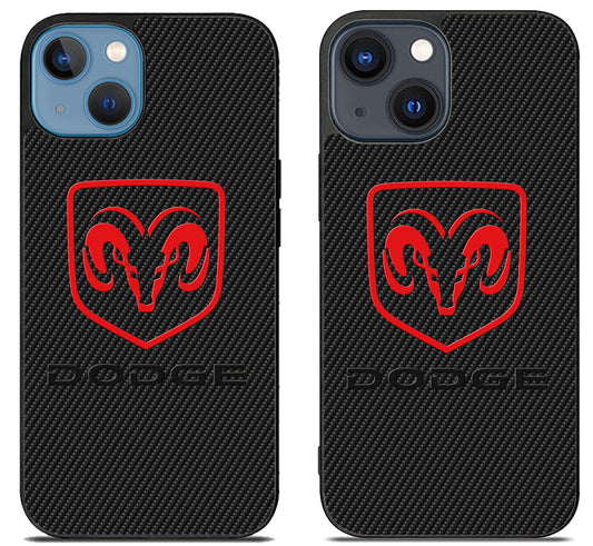 Dodge Black Carbon iPhone 15 | iPhone 15 Plus Case
