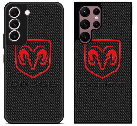Dodge Black Carbon Samsung Galaxy S22 | S22+ | S22 Ultra Case