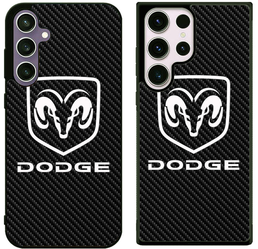 Dodge Black Carbon Samsung Galaxy S25 | S25 Edge | S25 FE | S25 Plus | S25 Ultra Case