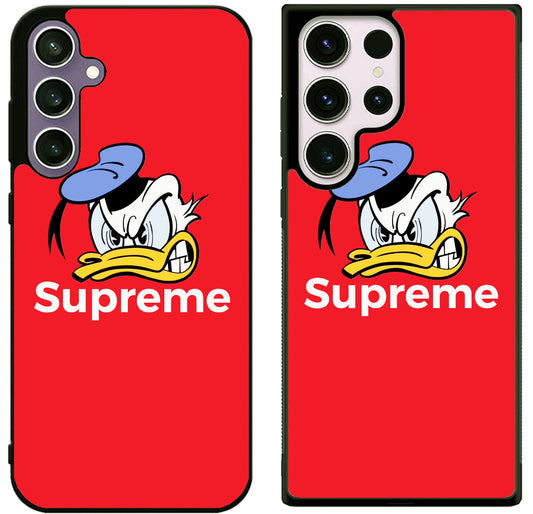 Donal Duck Red Samsung Galaxy S25 | S25 Edge | S25 FE | S25 Plus | S25 Ultra Case