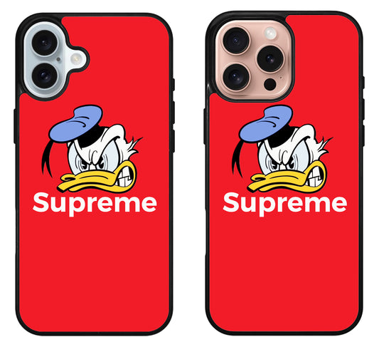 Donal Duck Red iPhone 16 | 16 Plus | 16 Pro | 16 Pro Max Case