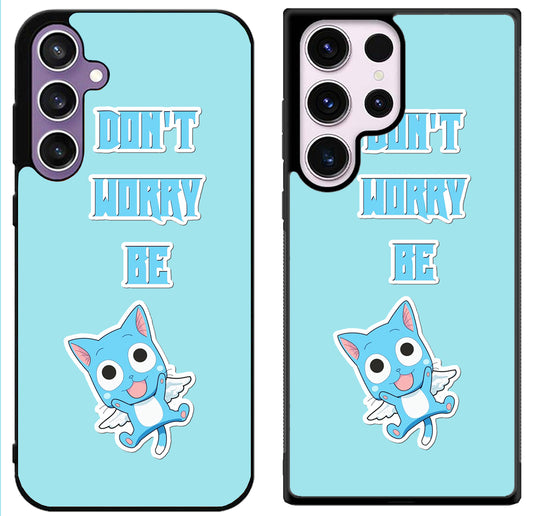 Dont Worry Be Happy Fairy Tail Samsung Galaxy S24 | S24+ | S24 Ultra Case