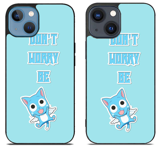 Dont Worry Be Happy Fairy Tail iPhone 15 | iPhone 15 Plus Case