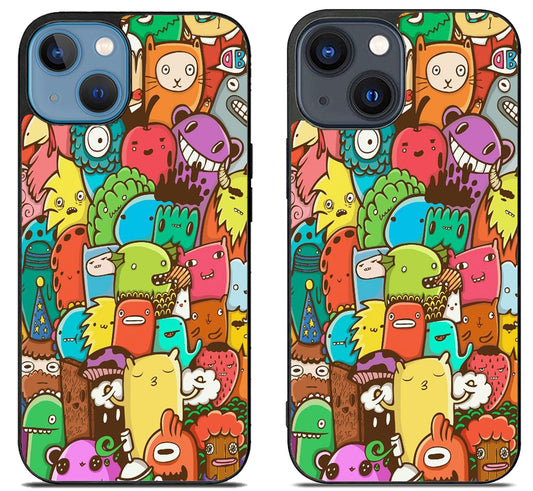 Doodle Art iPhone 15 | iPhone 15 Plus Case