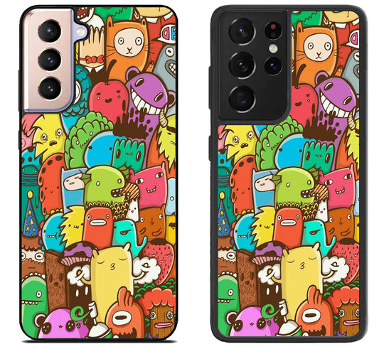 Doodle Art Samsung Galaxy S21 | S21 FE | S21+ | S21 Ultra Case