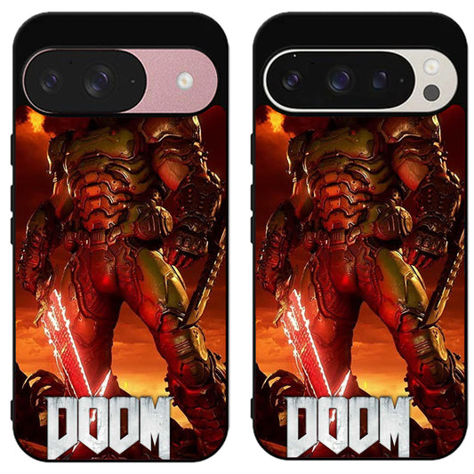 Doom eternal Background Google Pixel 9 | 9 Pro | 9 Pro XL Case