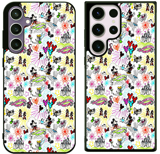 Dooney And Bourke Disneyland Samsung Galaxy S25 | S25 Edge | S25 FE | S25 Plus | S25 Ultra Case
