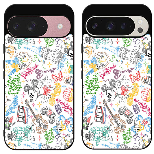 Dooney and Bourke Wallpaper Google Pixel 9 | 9 Pro | 9 Pro XL Case