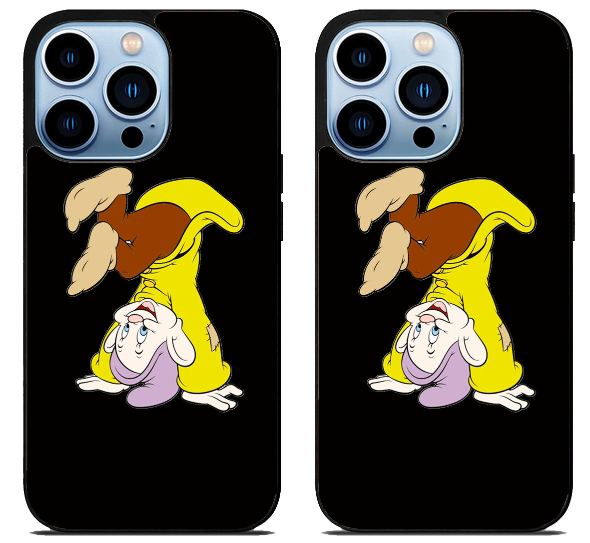 Dopey Snow White Black iPhone 15 Pro | iPhone 15 Pro Max Case