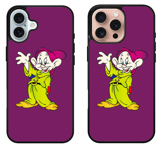 Dopey Snow White Purple iPhone 16 | 16 Plus | 16 Pro | 16 Pro Max Case