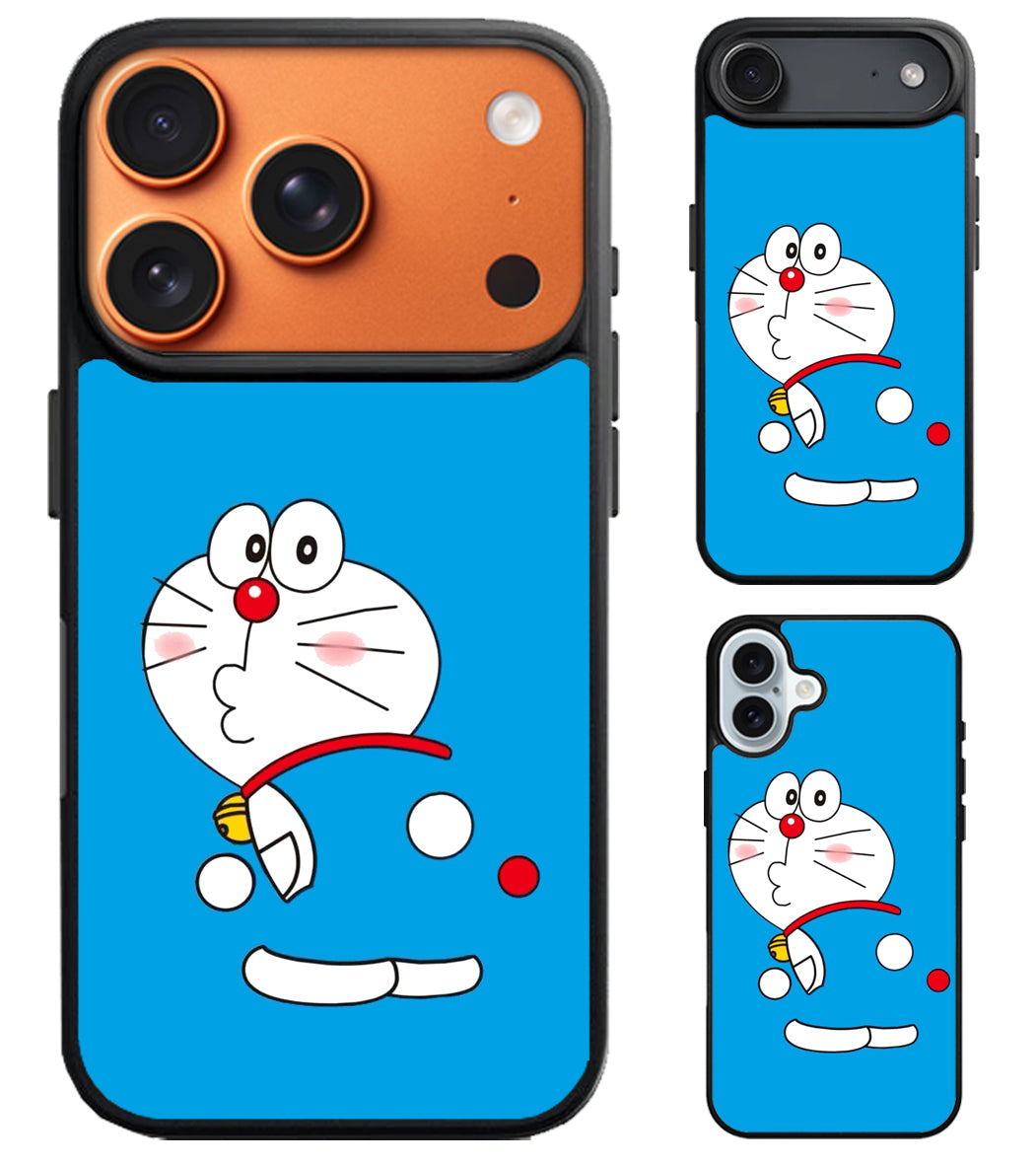 Doraemon Cute iPhone Air | iPhone 17 | 17 Pro | 17 Pro Max Case