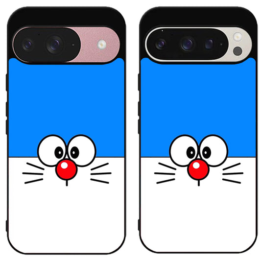 Doraemon Face Google Pixel 9 | 9 Pro | 9 Pro XL Case