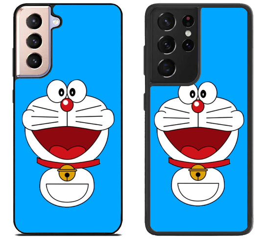 Doraemon Face Smile Samsung Galaxy S21 | S21 FE | S21+ | S21 Ultra Case