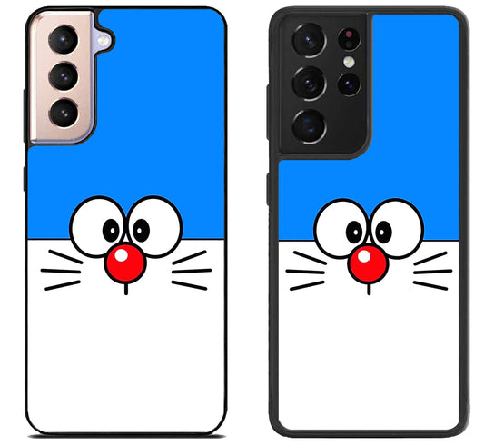 Doraemon Face Samsung Galaxy S21 | S21 FE | S21+ | S21 Ultra Case