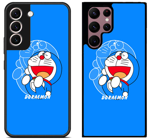 Doraemon Happy Samsung Galaxy S22 | S22+ | S22 Ultra Case