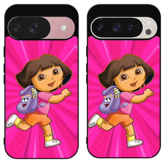 Dora the Explorer Cute Google Pixel 9 | 9 Pro | 9 Pro XL Case