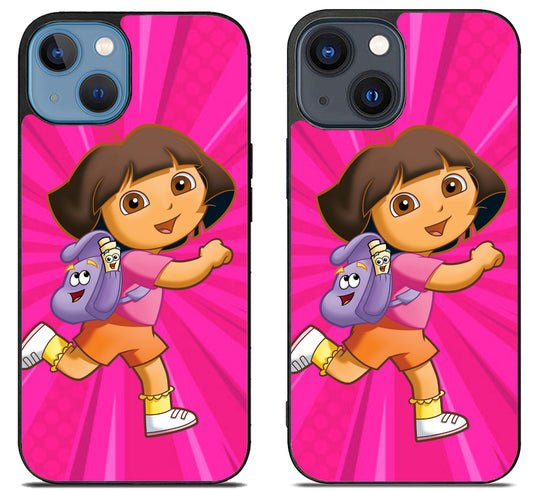 Dora the Explorer Cute iPhone 15 | iPhone 15 Plus Case