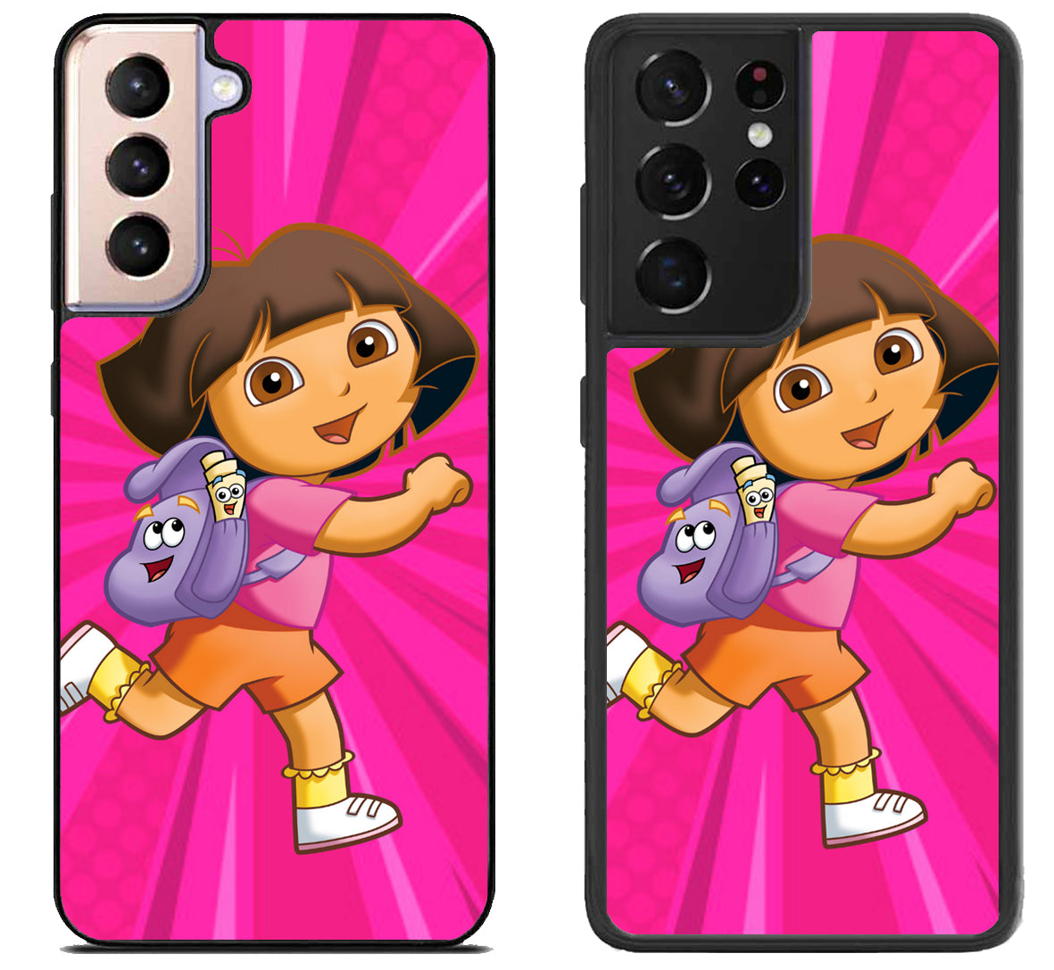 Dora the Explorer Cute Samsung Galaxy S21 | S21 FE | S21+ | S21 Ultra Case