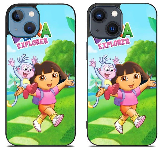 Dora the Explorer Wallpaper iPhone 15 | iPhone 15 Plus Case
