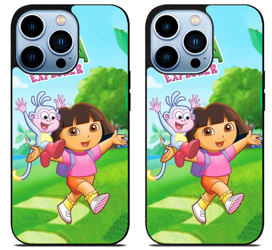 Dora the Explorer Wallpaper iPhone 15 Pro | iPhone 15 Pro Max Case