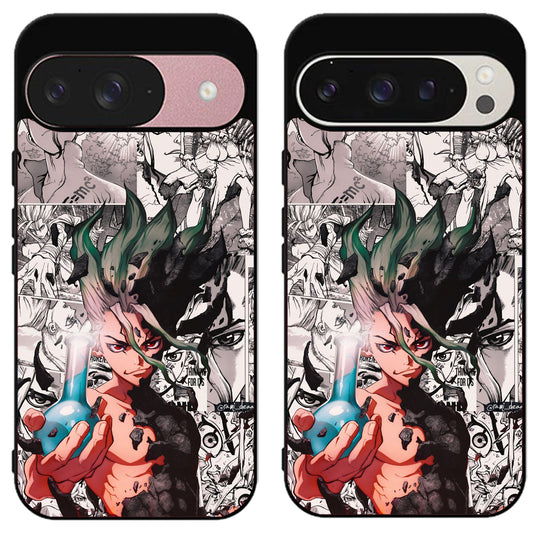 Dr Stone Collage Google Pixel 9 | 9 Pro | 9 Pro XL Case