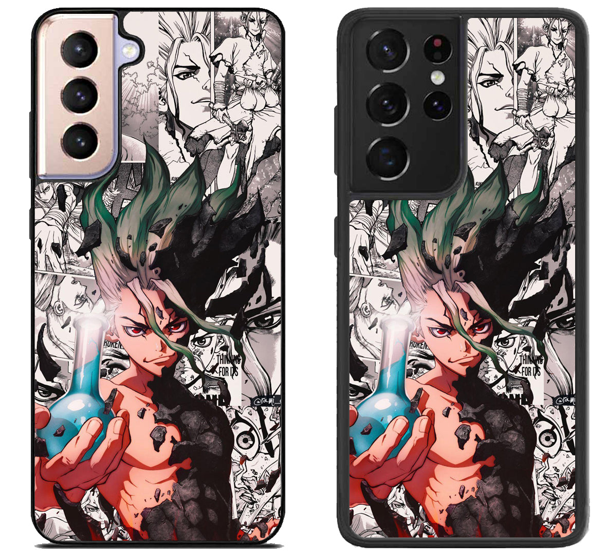 Dr Stone Collage Samsung Galaxy S21 | S21 FE | S21+ | S21 Ultra Case