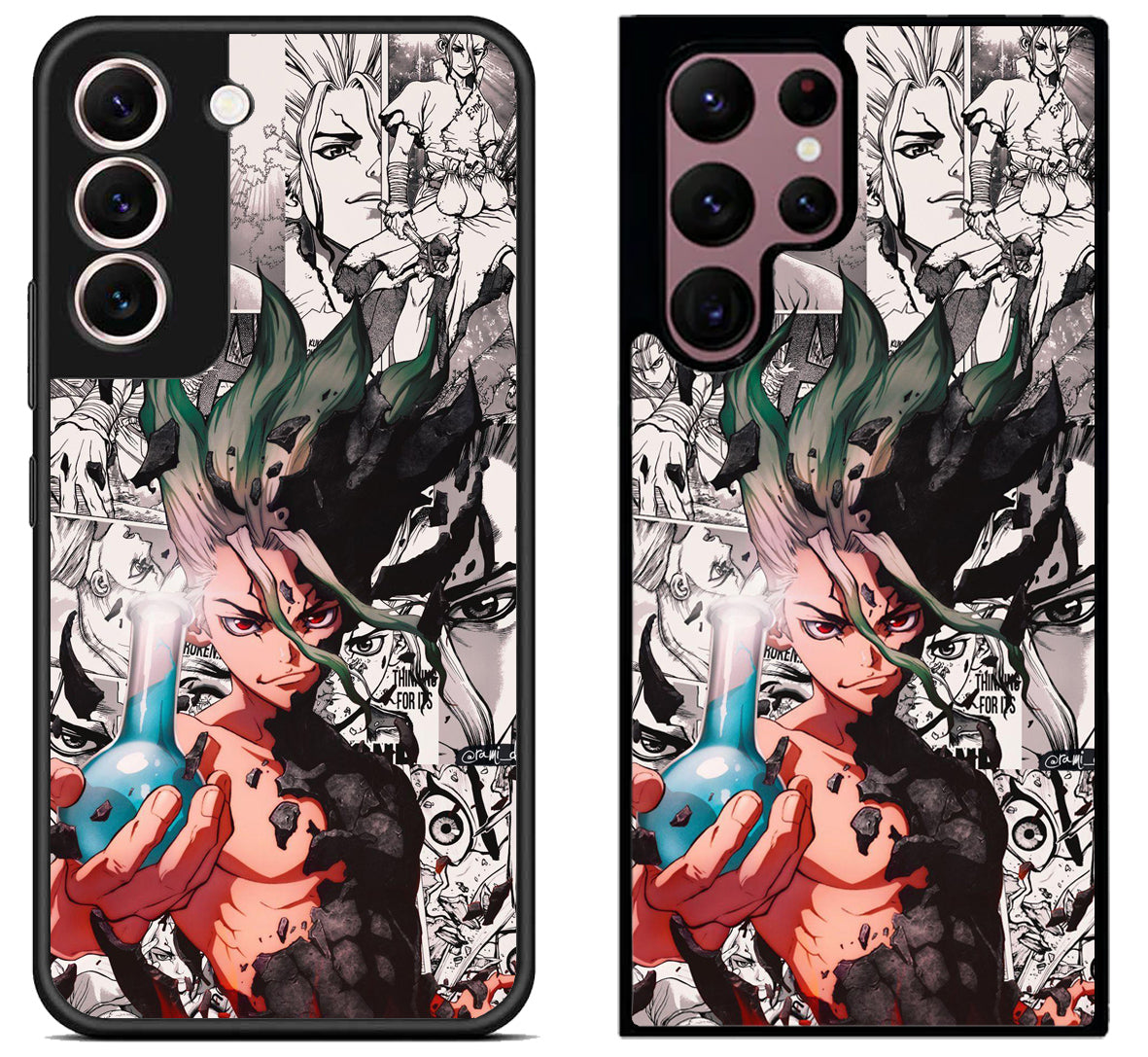 Dr Stone Collage Samsung Galaxy S22 | S22+ | S22 Ultra Case