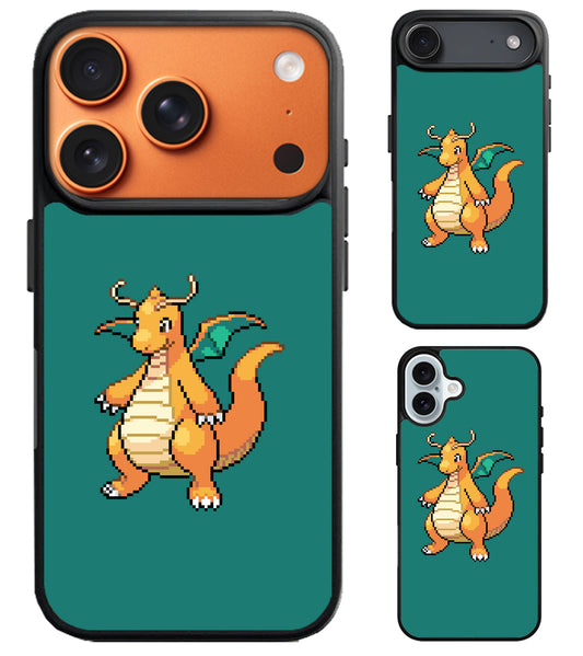Dragonite Cover Pokemon  iPhone Air | iPhone 17 | 17 Pro | 17 Pro Max Case