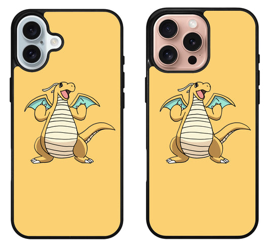 Dragonite Pokemon Cool Style iPhone 16 | 16 Plus | 16 Pro | 16 Pro Max Case