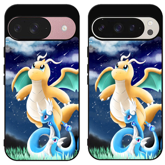 Dragonite Pokemon Style Google Pixel 9 | 9 Pro | 9 Pro XL Case
