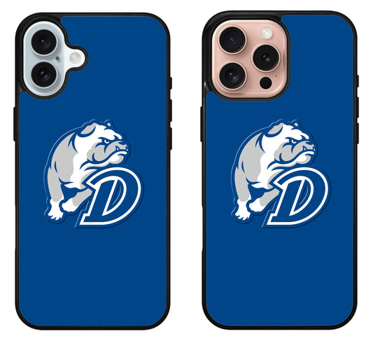 Drake Bulldogs Blue  iPhone 16 | 16 Plus | 16 Pro | 16 Pro Max Case
