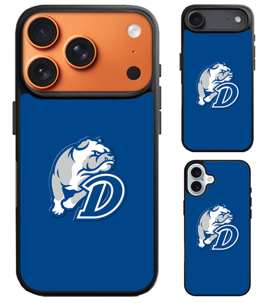 Drake Bulldogs Blue iPhone Air | iPhone 17 | 17 Pro | 17 Pro Max Case