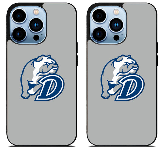 Drake Bulldogs Logo iPhone 15 Pro | iPhone 15 Pro Max Case