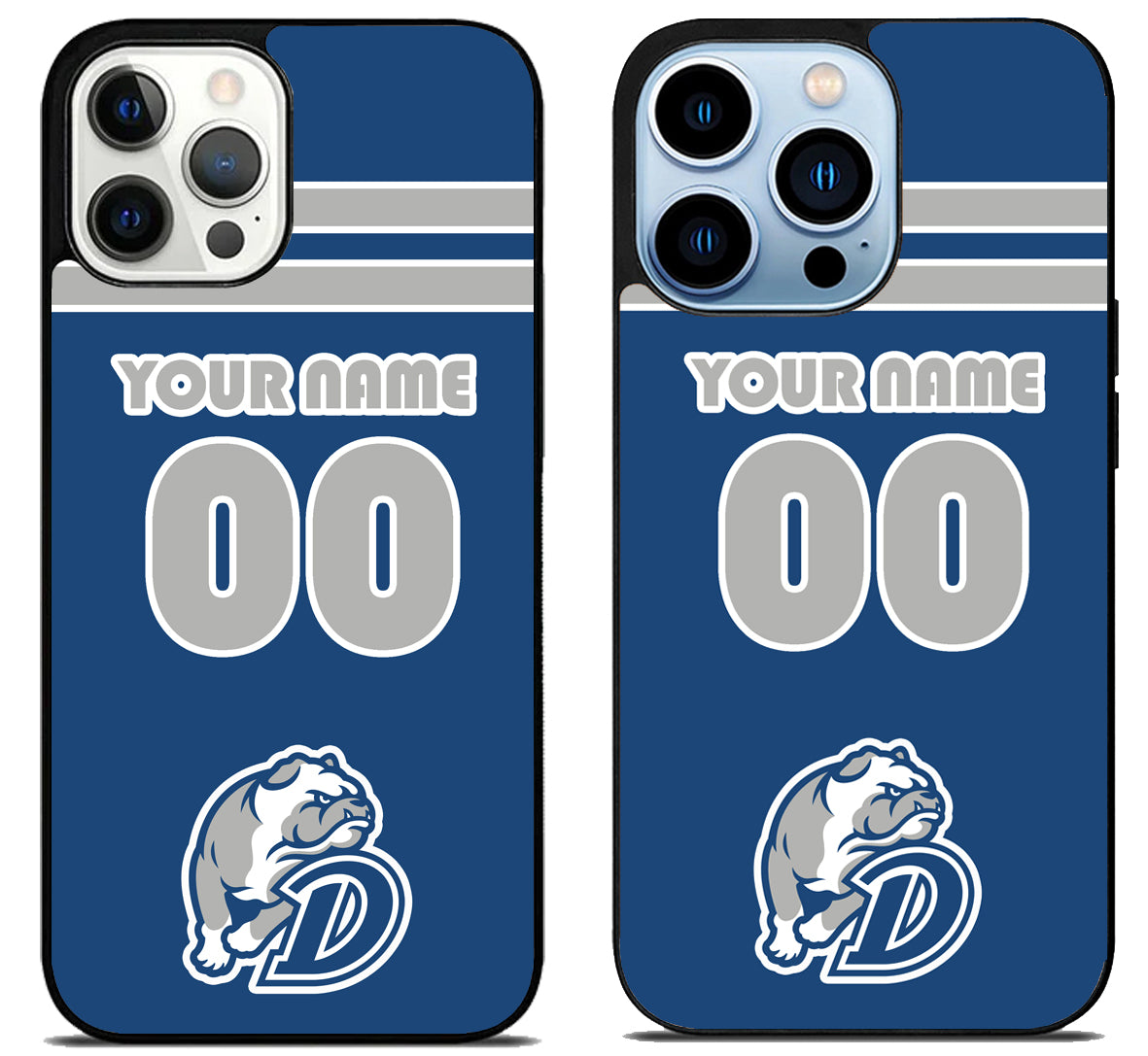 Custom Personalized Drake Bulldogs iPhone 15 Pro | iPhone 15 Pro Max Case