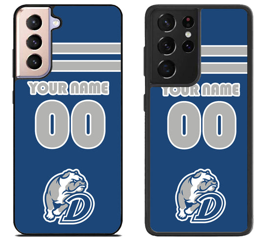 Custom Personalized Drake Bulldogs Samsung Galaxy S21 | S21 FE | S21+ | S21 Ultra Case