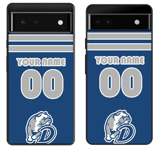 Custom Personalized Drake Bulldogs Google Pixel 6 | 6A | 6 Pro Case
