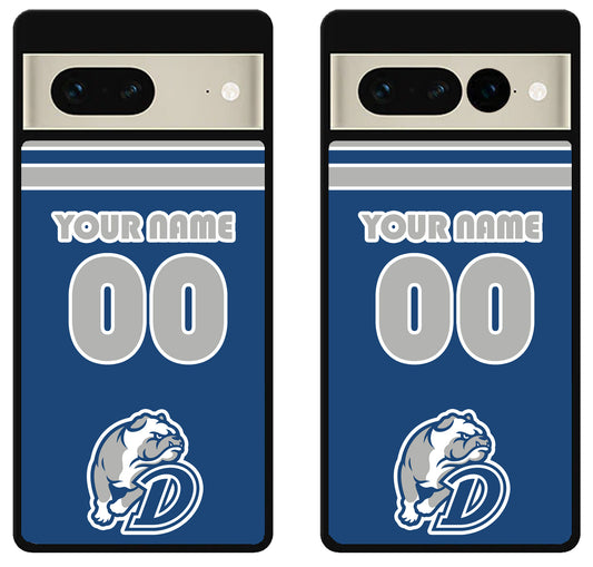 Custom Personalized Drake Bulldogs Google Pixel 7 | 7 Pro Case