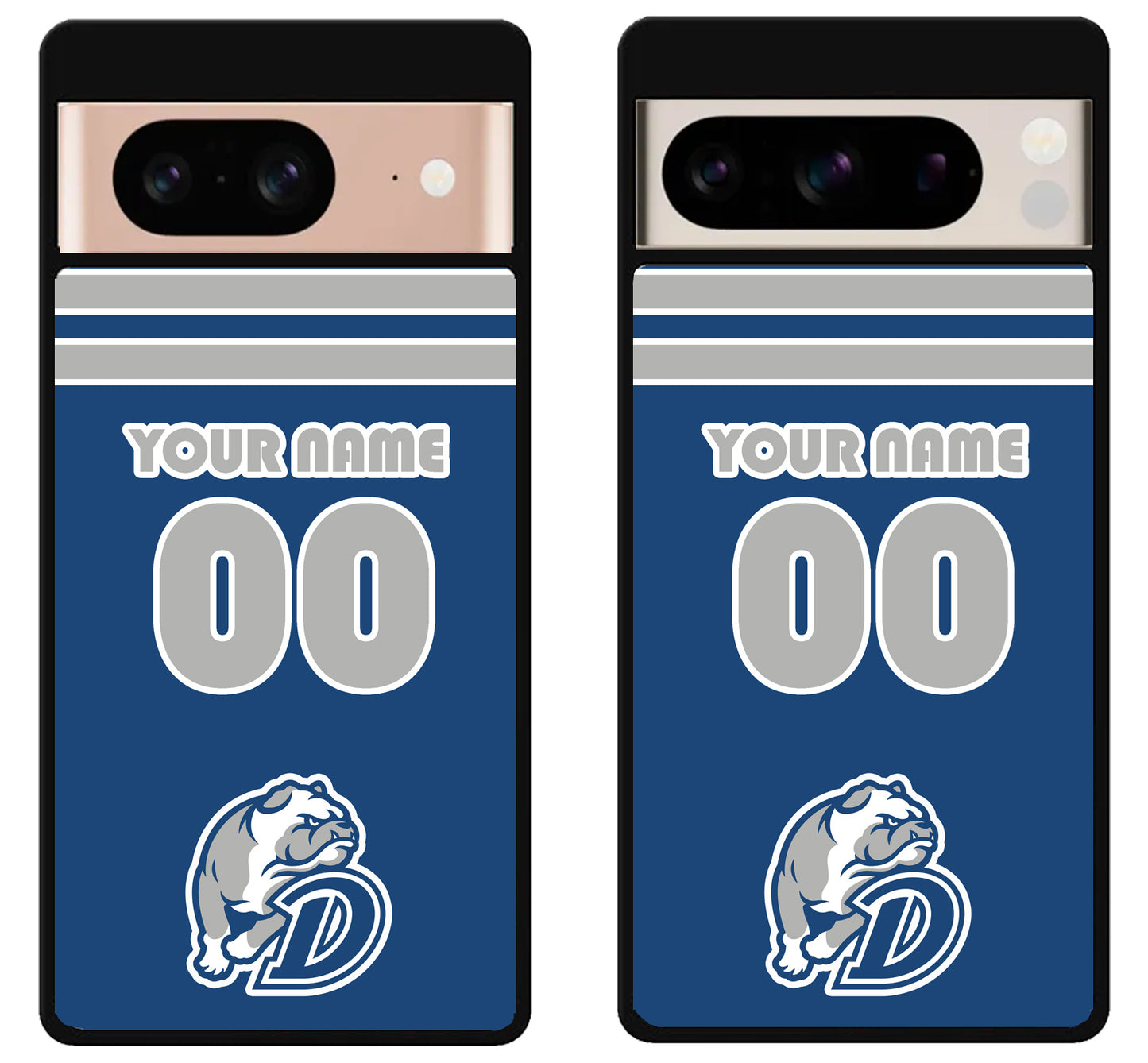 Custom Personalized Drake Bulldogs Google Pixel 8 | 8 Pro Case