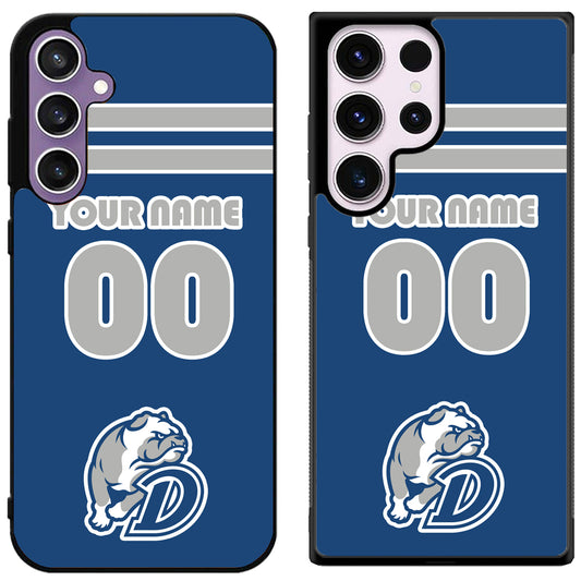 Custom Personalized Drake Bulldogs Samsung Galaxy S24 | S24+ | S24 Ultra Case