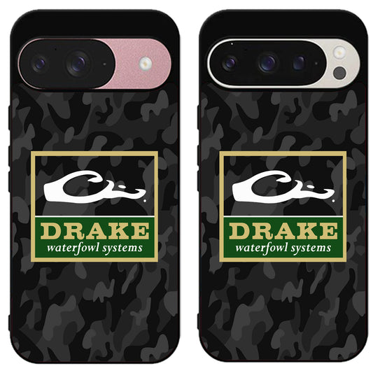 Drake Waterfowl Black Camo Google Pixel 9 | 9 Pro | 9 Pro XL Case