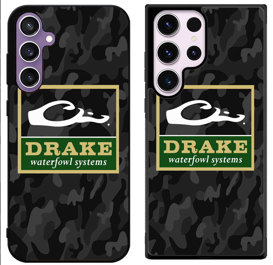 Drake Waterfowl Black Camo Samsung Galaxy S24 | S24+ | S24 Ultra Case