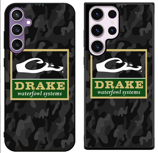 Drake Waterfowl Black Camo Samsung Galaxy S24 | S24+ | S24 Ultra Case