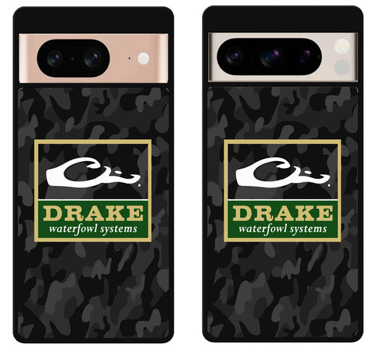 Drake Waterfowl Black Camo Google Pixel 8 | 8 Pro Case