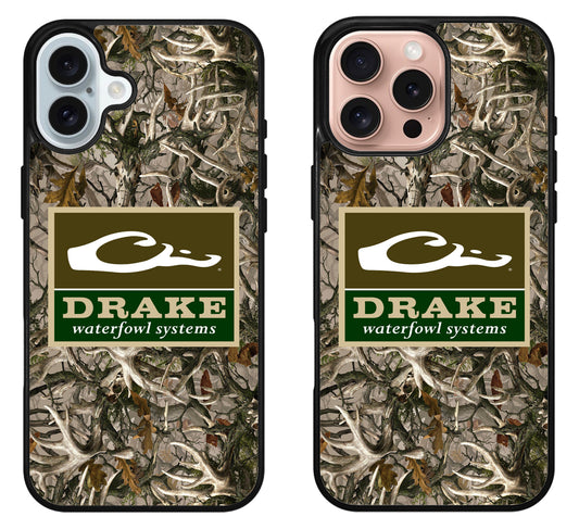 Drake Waterfowl Camo iPhone 16 | 16 Plus | 16 Pro | 16 Pro Max Case