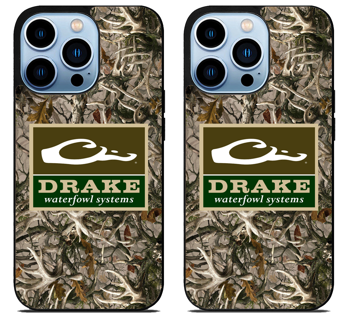 Drake Waterfowl Camo Cover iPhone 15 Pro | iPhone 15 Pro Max Case